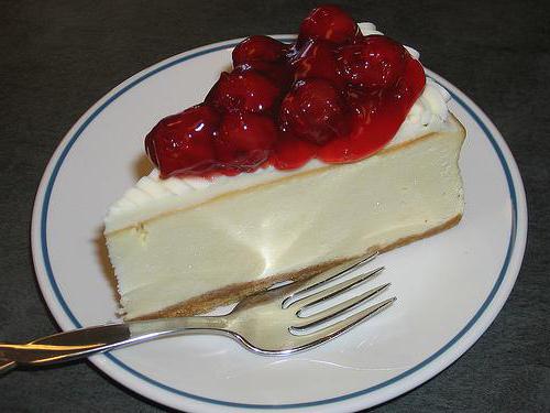 cheesecake s receptom trešnje s fotografijom 